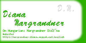 diana margrandner business card